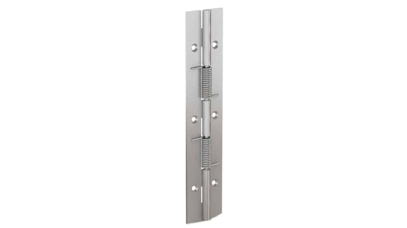 Pinet Steel Spring Hinge, 180mm x 40mm x 1.5mm