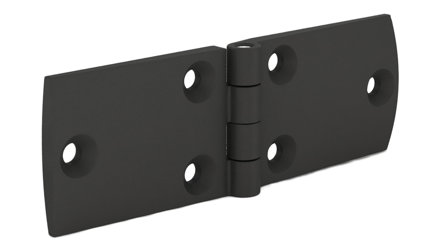 Pinet Polyamide Back Flap Hinge, Screw Fixing, 40mm x 120mm x 5.2mm