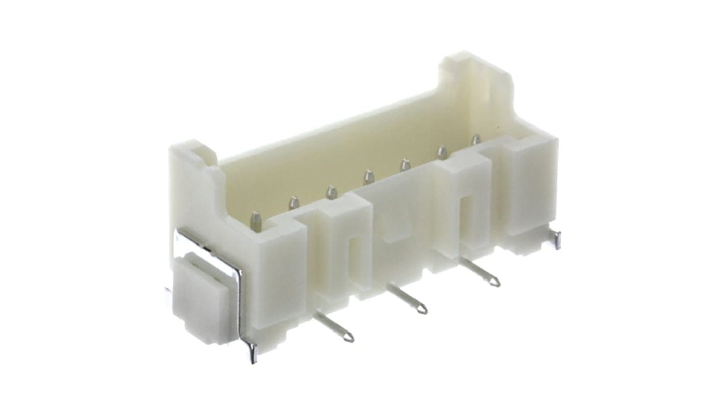 JST XA Series Straight Surface Mount PCB Header, 7 Contact(s), 2.5mm Pitch, 1 Row(s), Shrouded