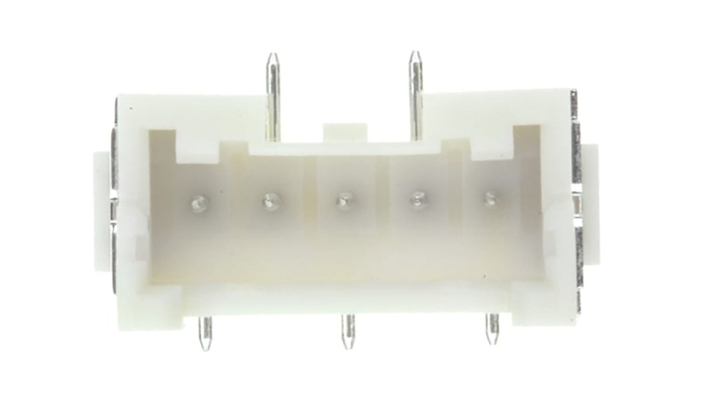 JST XA Series Straight Surface Mount PCB Header, 5 Contact(s), 2.5mm Pitch, 1 Row(s), Shrouded