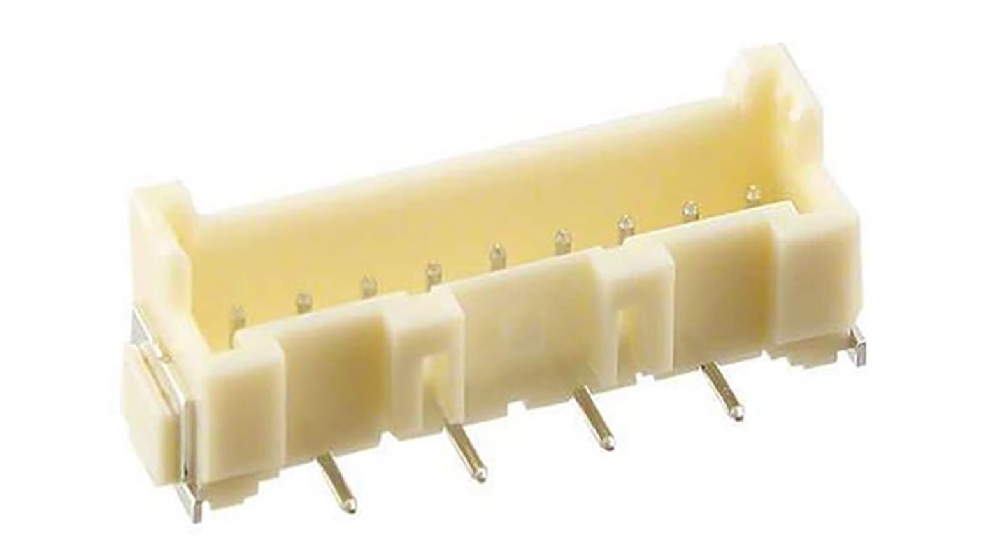 JST XA Series Straight Surface Mount PCB Header, 9 Contact(s), 2.5mm Pitch, 1 Row(s), Shrouded