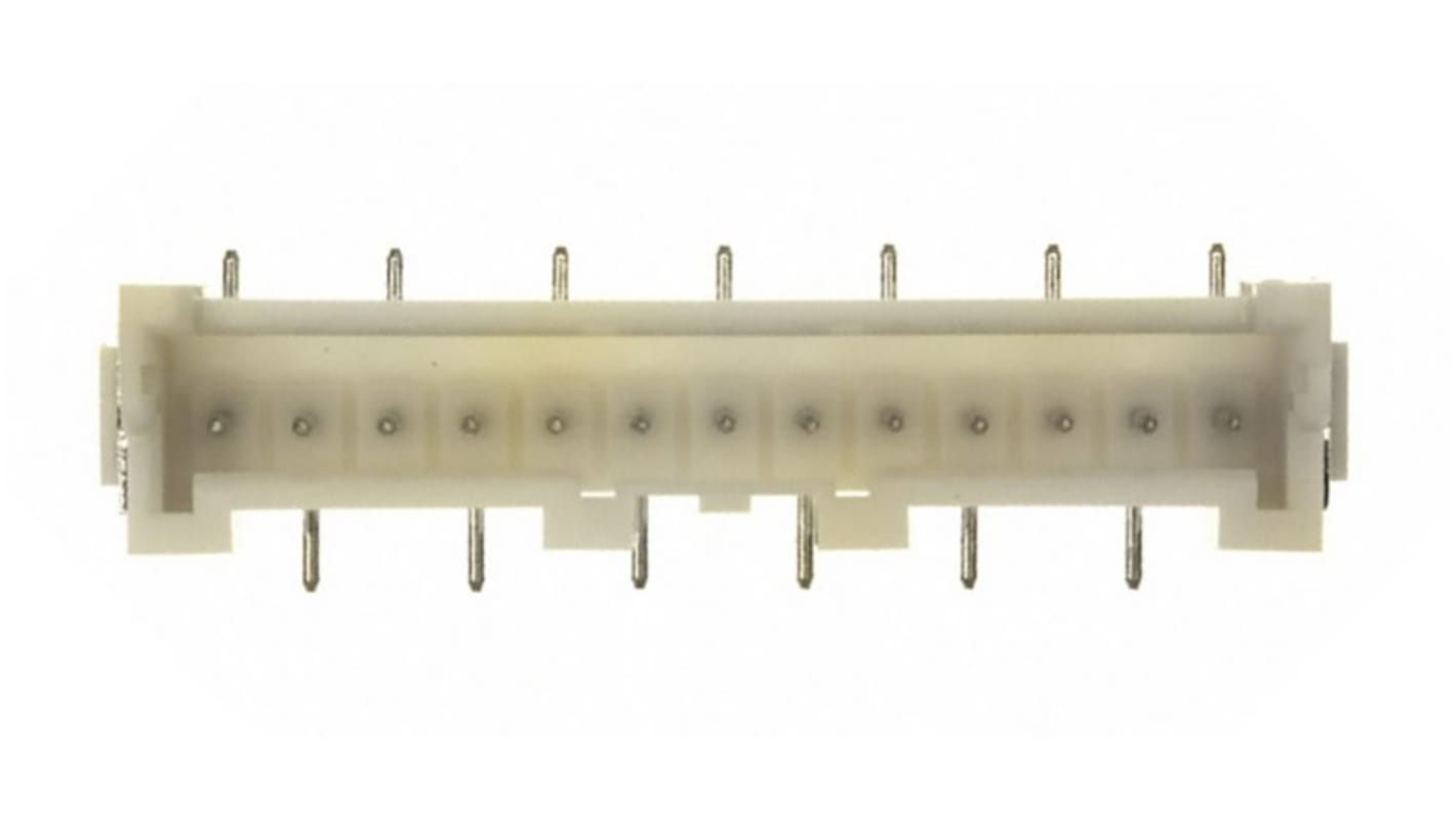 JST XA Series Straight Surface Mount PCB Header, 12 Contact(s), 2.5mm Pitch, 1 Row(s), Shrouded