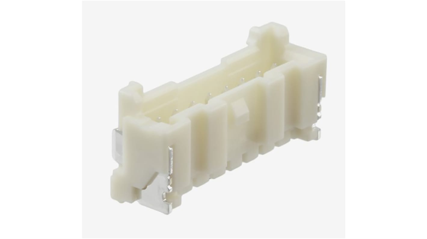 JST PA Series Straight Surface Mount PCB Header, 8 Contact(s), 2.0mm Pitch, 1 Row(s), Shrouded