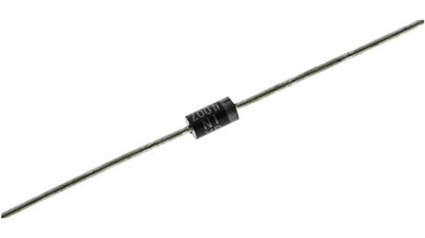 onsemi, 18V Zener Diode 5% 1 W Through Hole 2-Pin DO-41