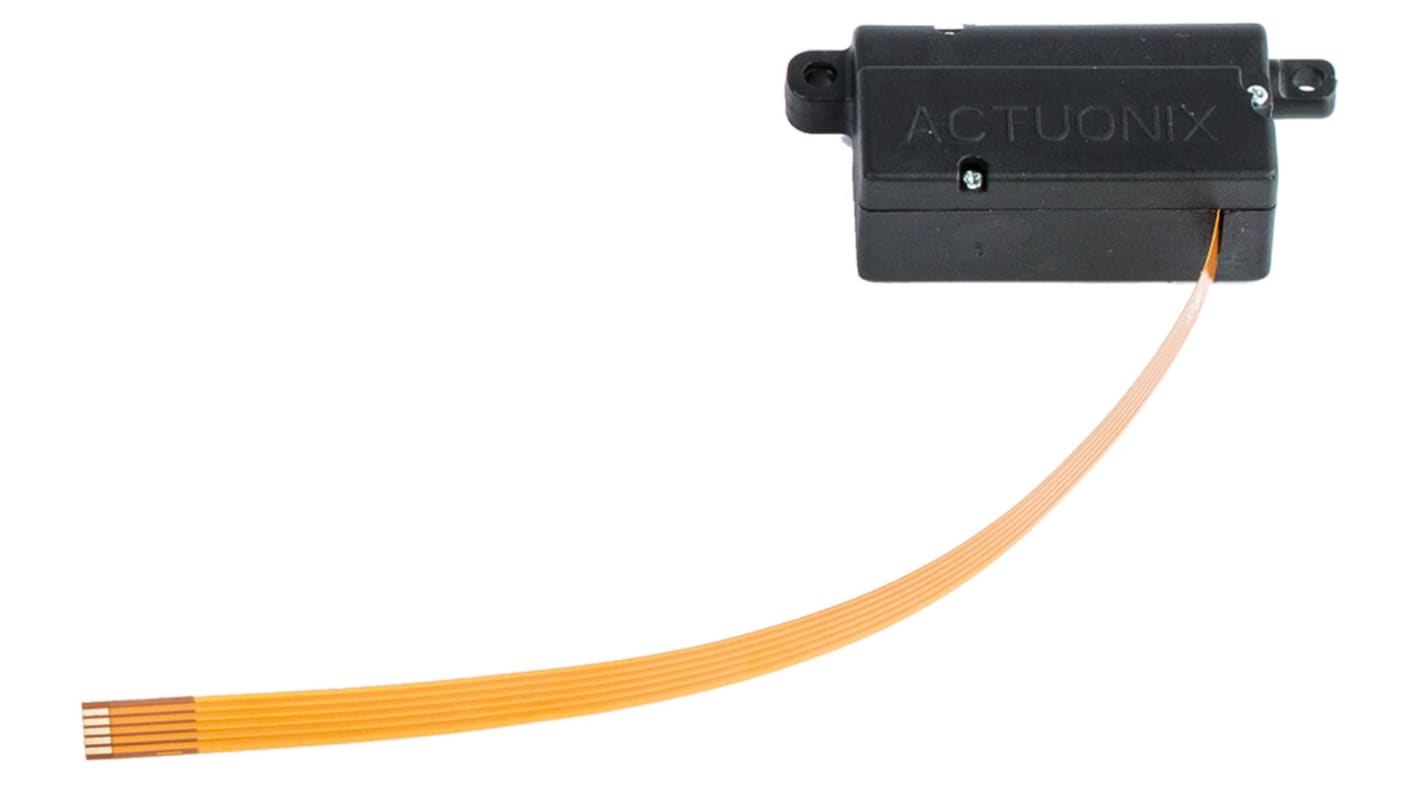 Attuatore lineare elettrico Actuonix PQ12, corsa 20mm, 12V cc 18N, vel. 28mm/s