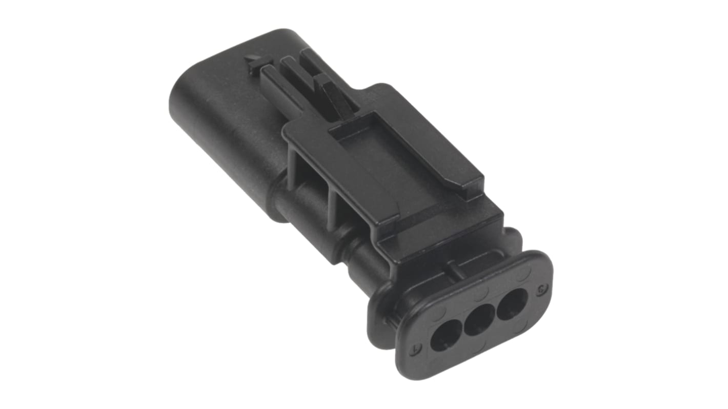 Conector de automoción Molex MXP120 34899 Macho de 3 vías en 1 fila, 13A, terminación: Crimpado