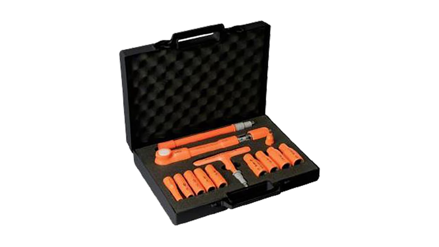 Penta Mechanical Torque Wrench Set, 3/8 in Drive, Hex Drive, 6mm Insert