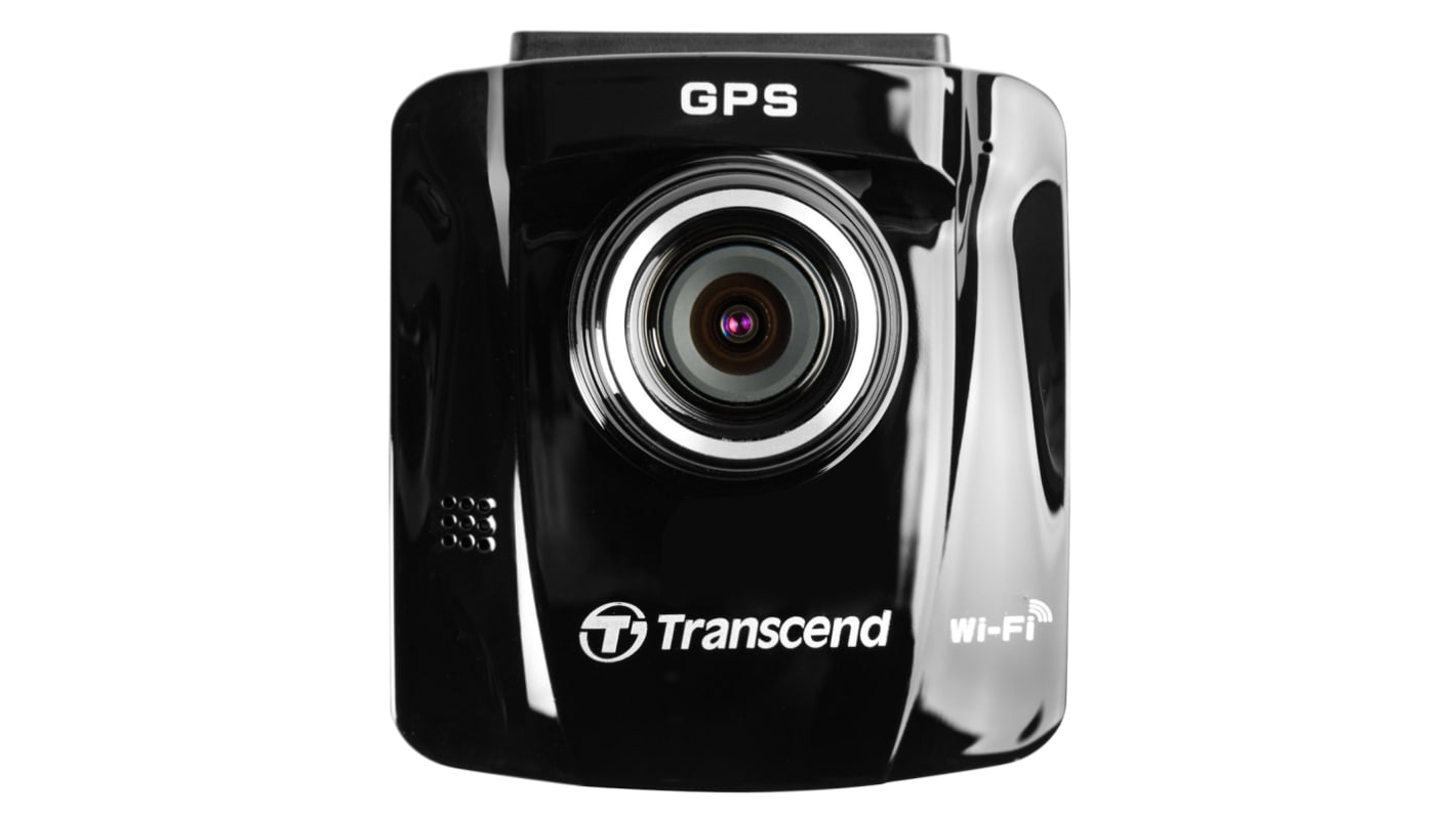 Dash Cam Transcend 2.4poll, risoluzione 1920 x 1080pixels , con microfono, con GPS , visione notturna