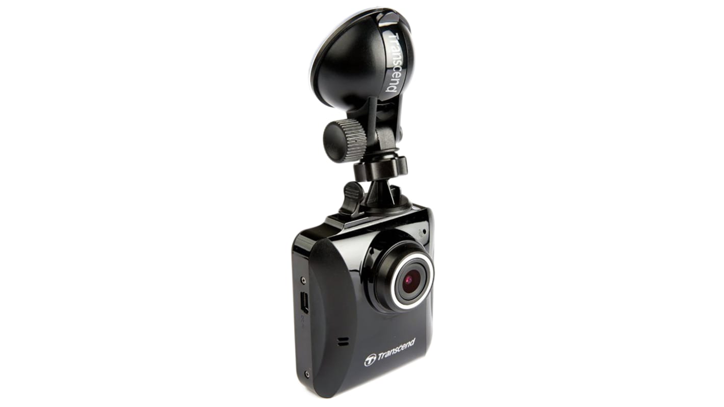 Transcend Dashcam DrivePro 100 mit 2.4Zoll LCD, 1920 x 1080pixels, MicroSDHC Karte, 68.3 x 63.1 x 34.4mm