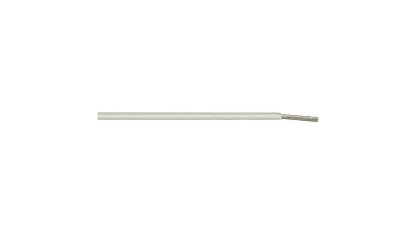 Fils de câblage TE Connectivity, 55A, 3,31 mm², Blanc, 12 AWG, 100m, 600 V