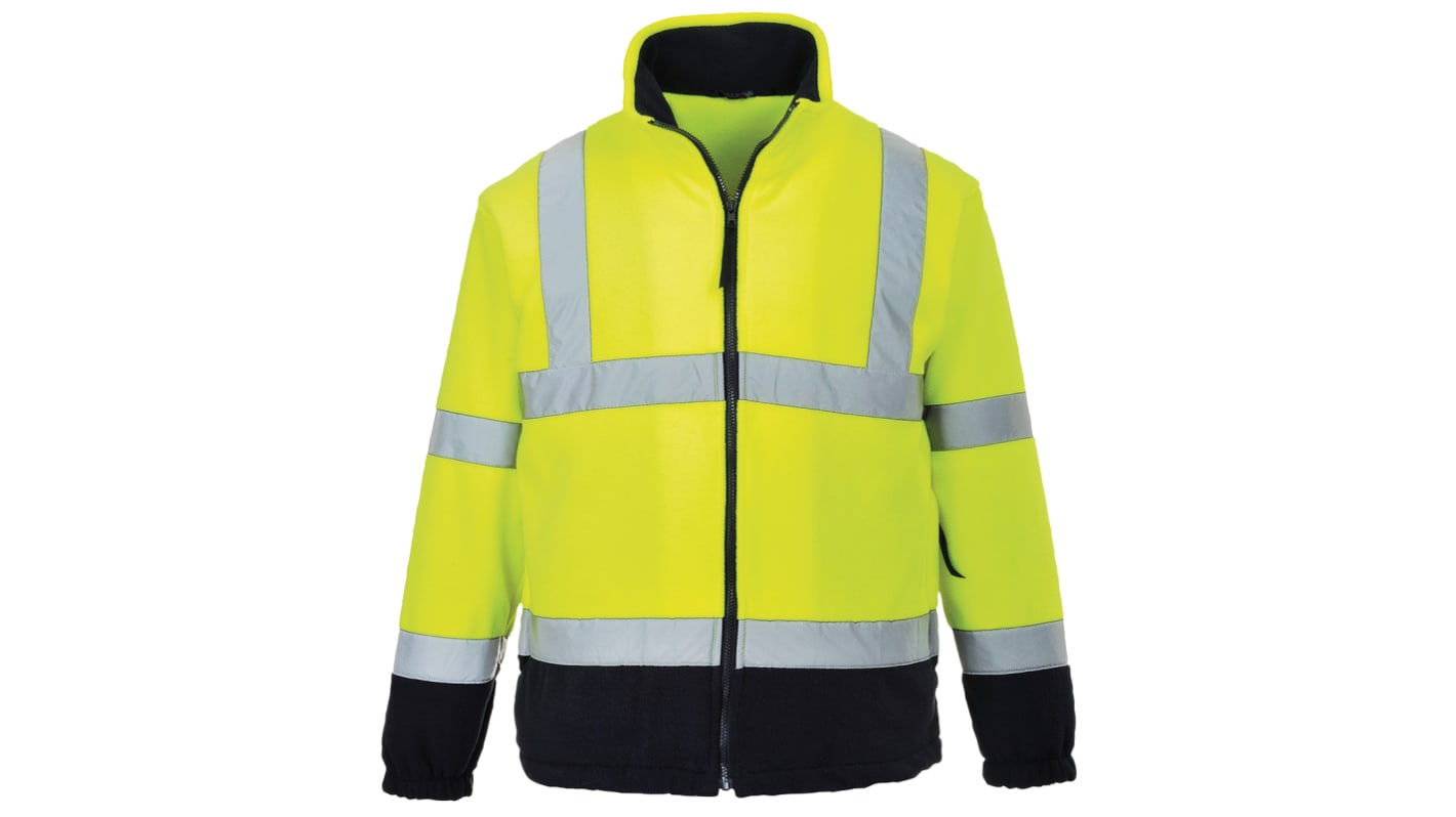 RS PRO Navy/Yellow Men Hi Vis Fleece, 3XL