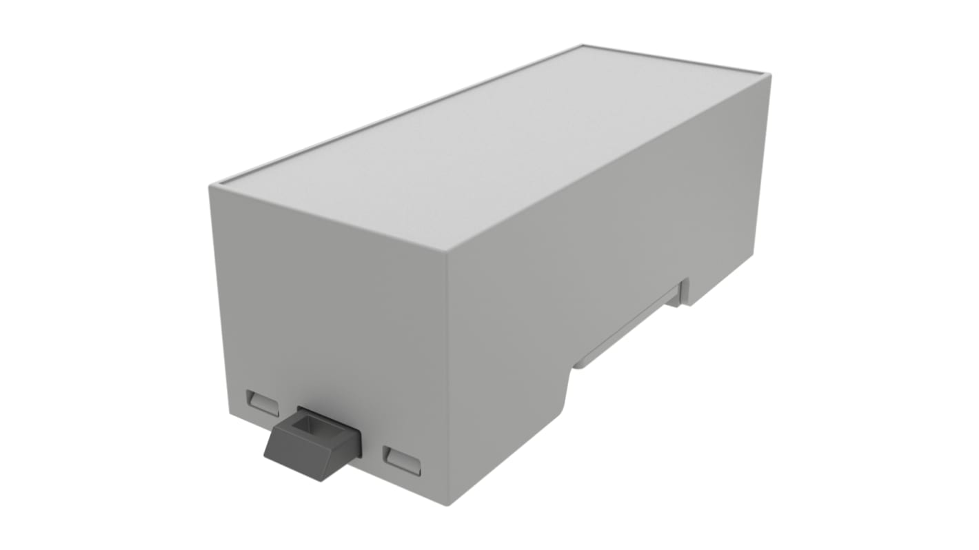 Caja para carril DIN Italtronic serie 2M XTS Compact, de ABS de color Gris, 90 x 32.2mm
