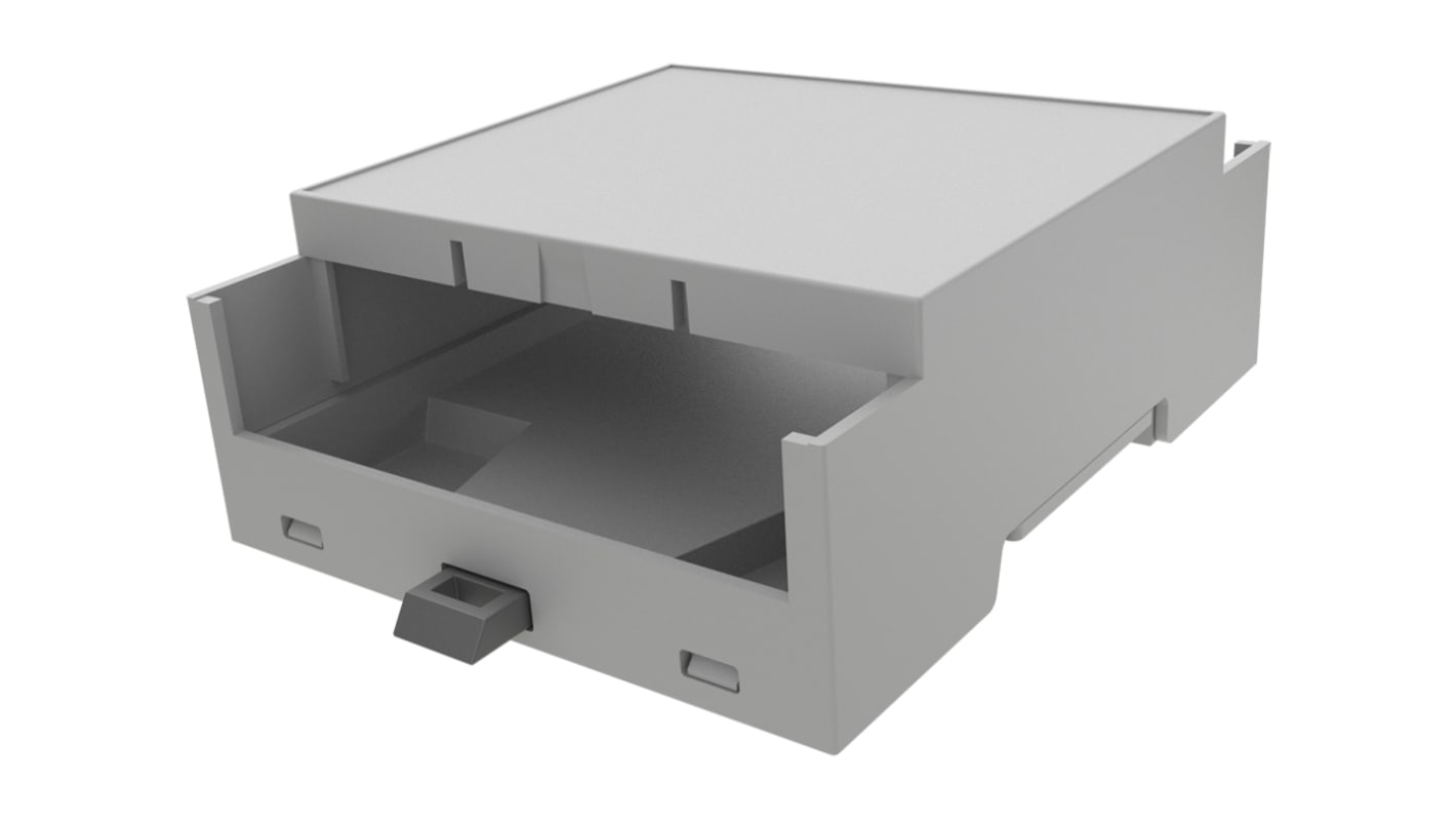 Italtronic DIN-sínes tok ABS, 90 x 32.2mm, Szürke, 4M XTS Compact sorozat