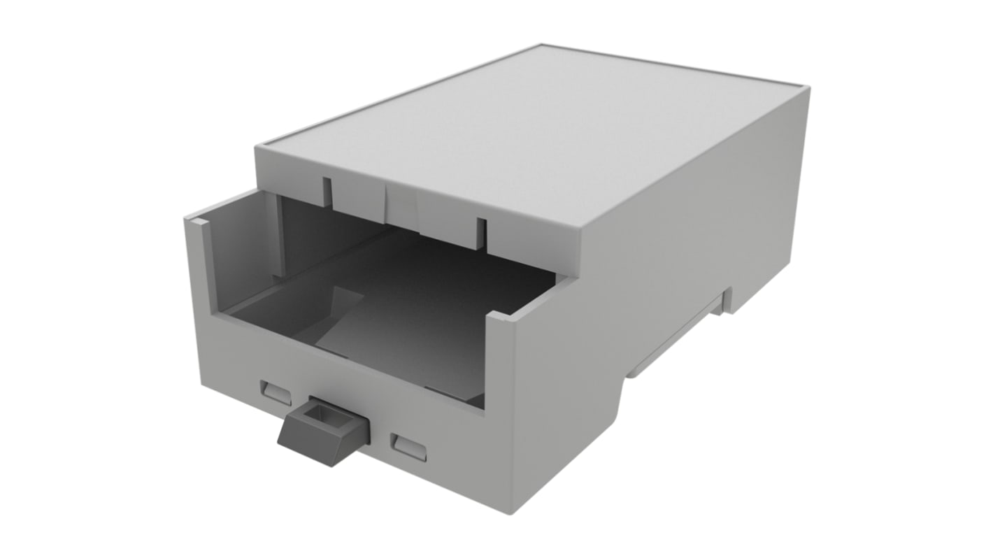 Italtronic DIN-sínes tok ABS, 90 x 32.2mm, Szürke, 3M XTS Compact sorozat