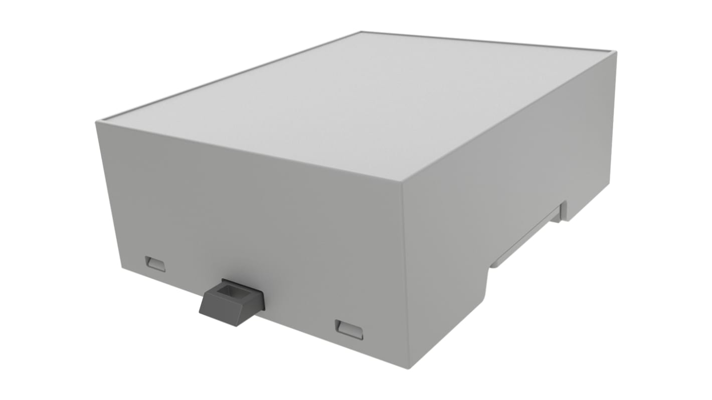 Caja para carril DIN Italtronic serie 4M XTS Compact, de ABS de color Gris, 90 x 32.2mm