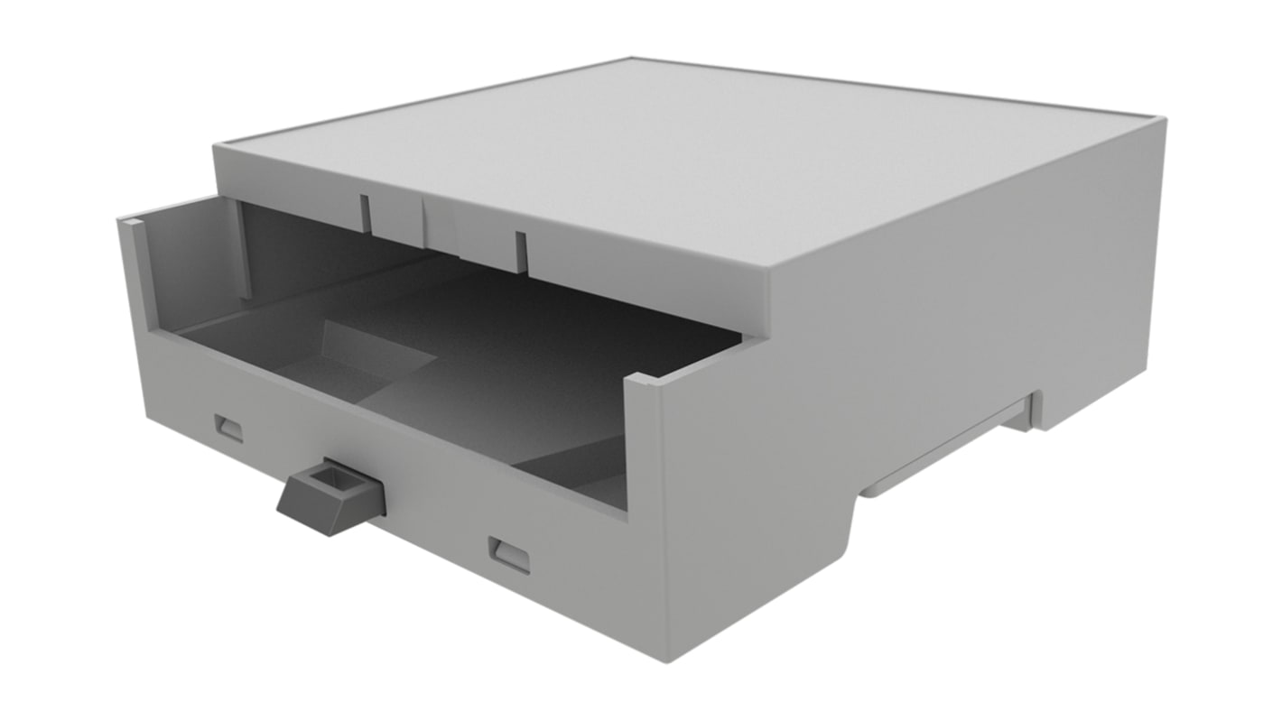 Italtronic DIN-Schienengehäuse, 90 x 32.2mm, Geh.Mat. ABS, Grau, DIN-Schienengehäuse, Serie 5M XTS Compact