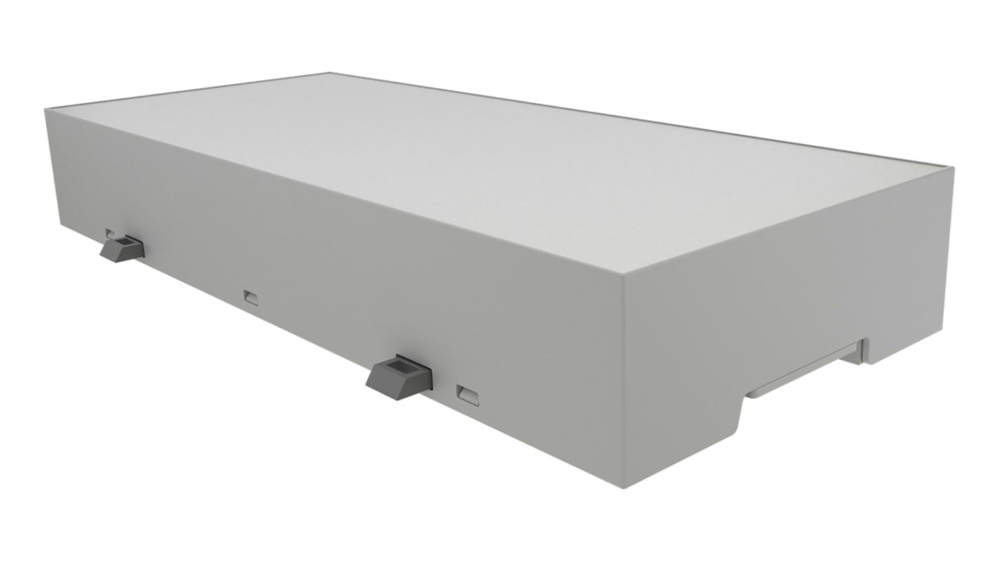 Caja para carril DIN Italtronic serie 12M XTS Compact, de ABS de color Gris, 90 x 32.2mm