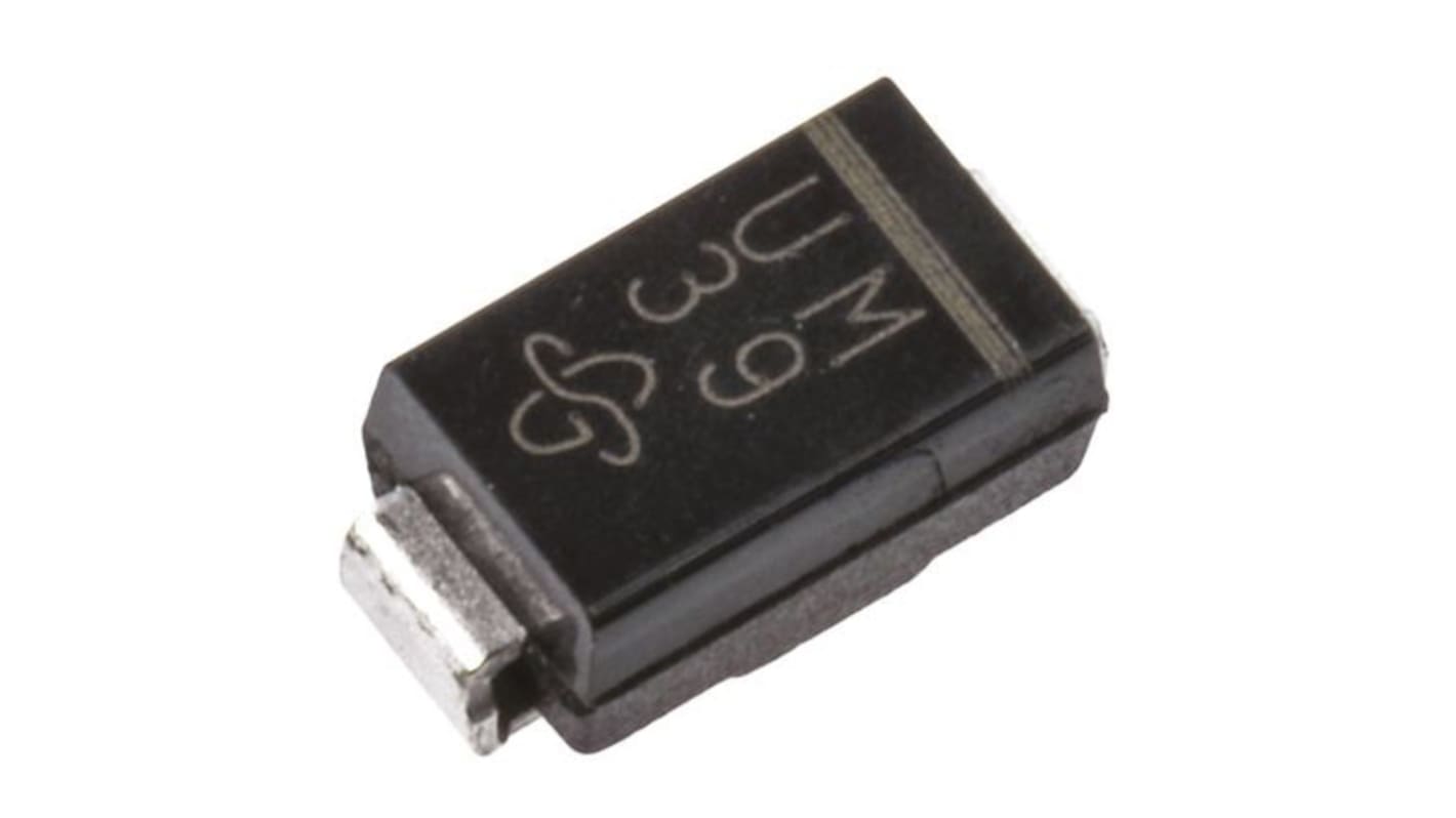 Vishay 1000V 1A, Ultrafast Rectifiers Diode, 2-Pin DO-214AC US1M-E3/61T