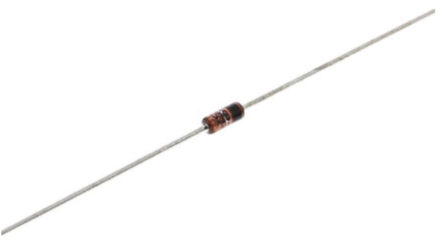 Diode Zener Vishay, 4.7V, Traversant, dissip. ≤ 500 mW DO-35