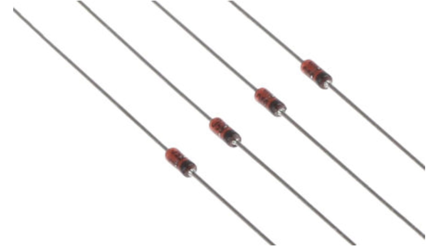 Vishay, 6.2V Zener Diode 6% 500 mW Through Hole 2-Pin DO-35