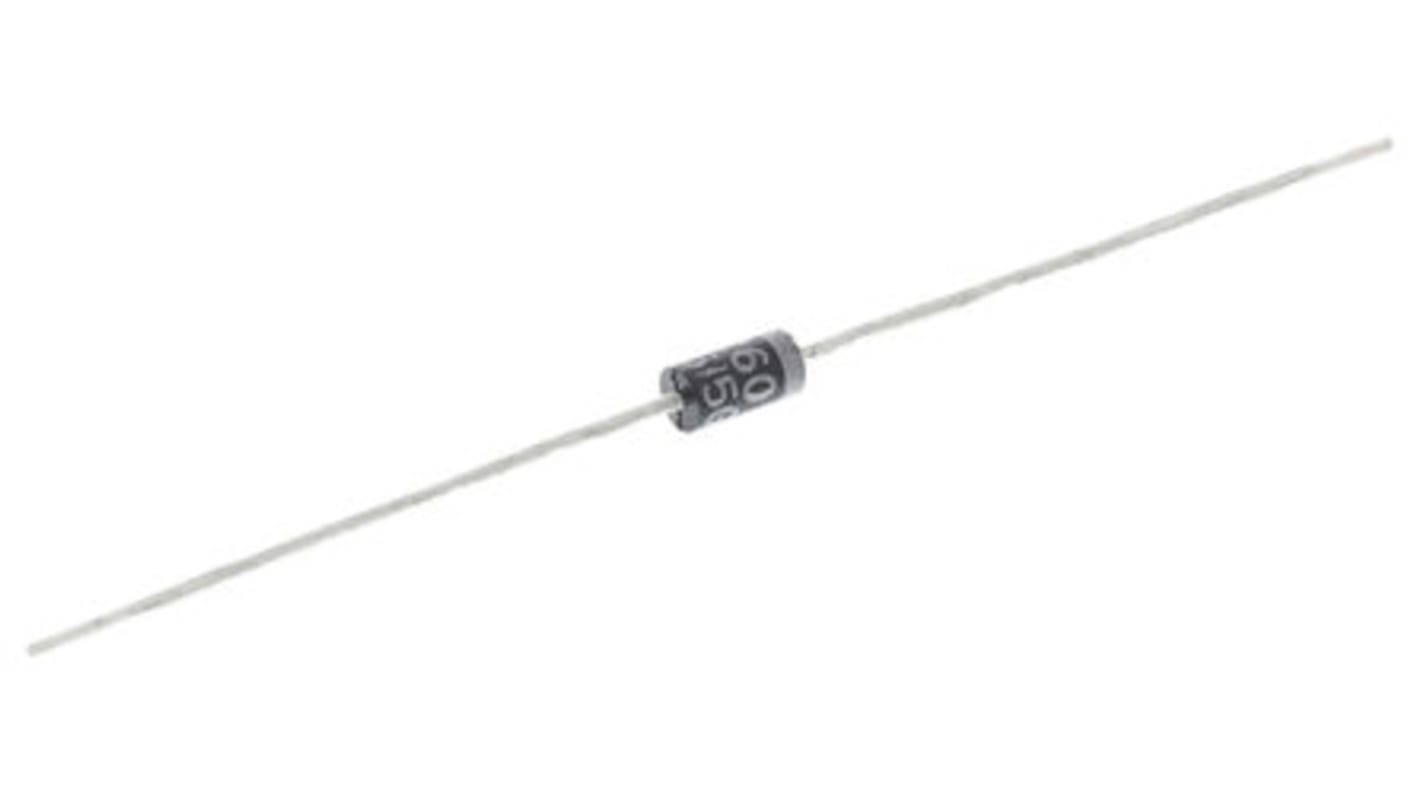 Vishay 60V 1A, Schottky Diode, 2-Pin DO-204AL SB160-E3/54