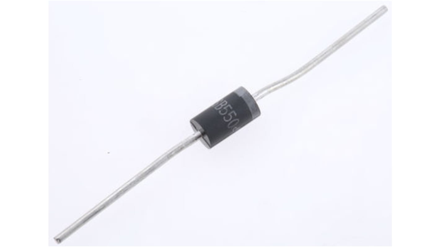 Vishay THT Schottky Diode, 50V / 5A, 2-Pin DO-201AD