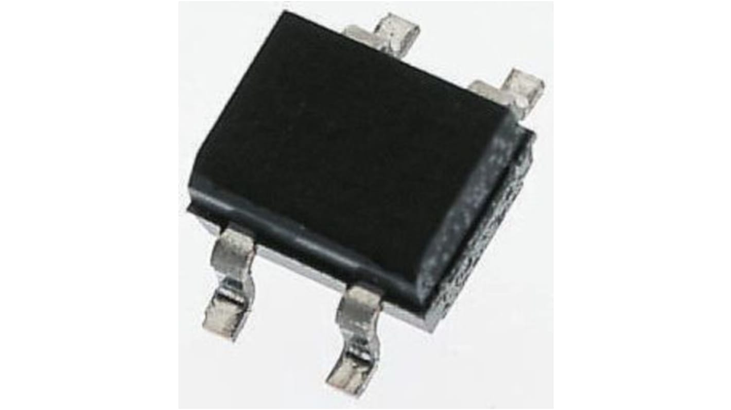 Vishay Bridge Rectifier, 500mA, 600V, 4-Pin