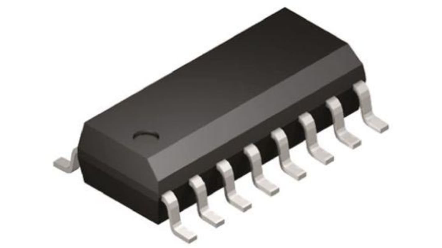 Vishay DG212BDY-T1-E3 Analogue Switch Quad SPST 5 V, 9 V, 12 V, 15 V, 18 V, 24 V, 16-Pin SOIC