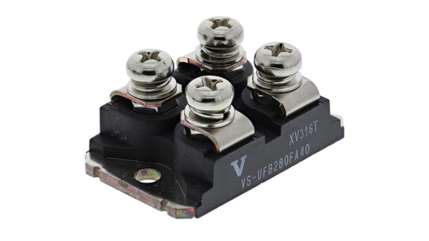 Vishay 400V 170A, Dual Rectifier Diode, 4-Pin SOT-227 VS-UFB280FA40