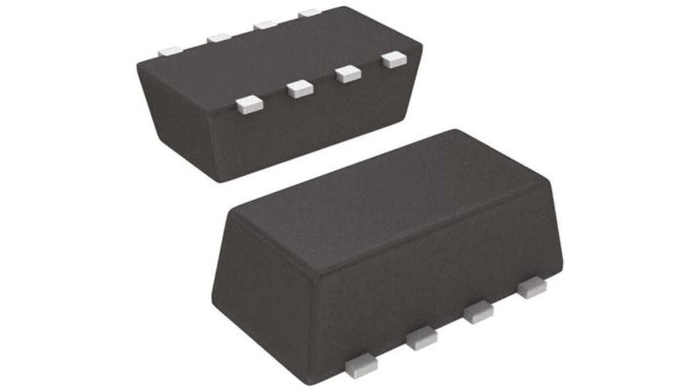 Dual P-Channel MOSFET, 3.8 A, 20 V, 8-Pin 1206 ChipFET Vishay SI5935CDC-T1-GE3