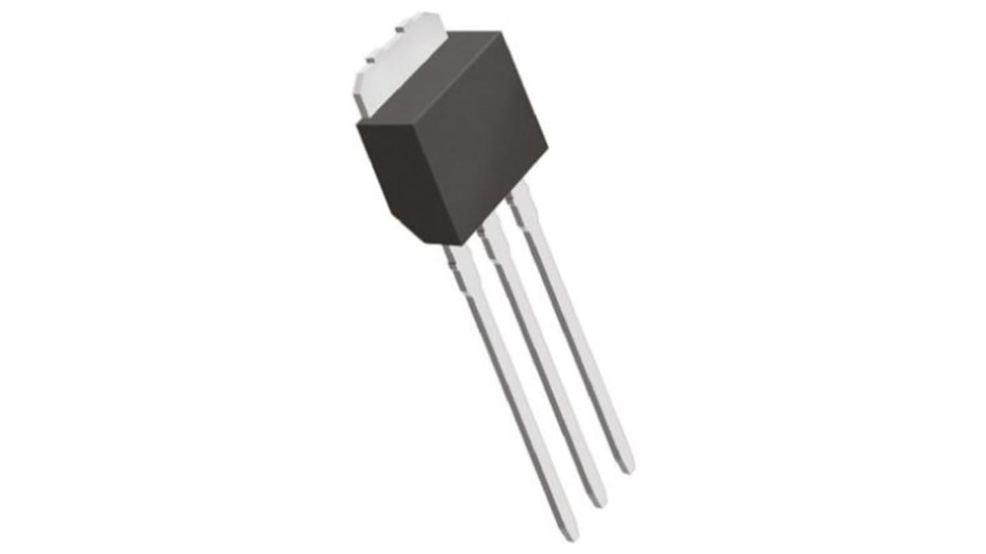 Vishay Pチャンネル MOSFET400 V 1.8 A スルーホール パッケージIPAK (TO-251) 3 ピン