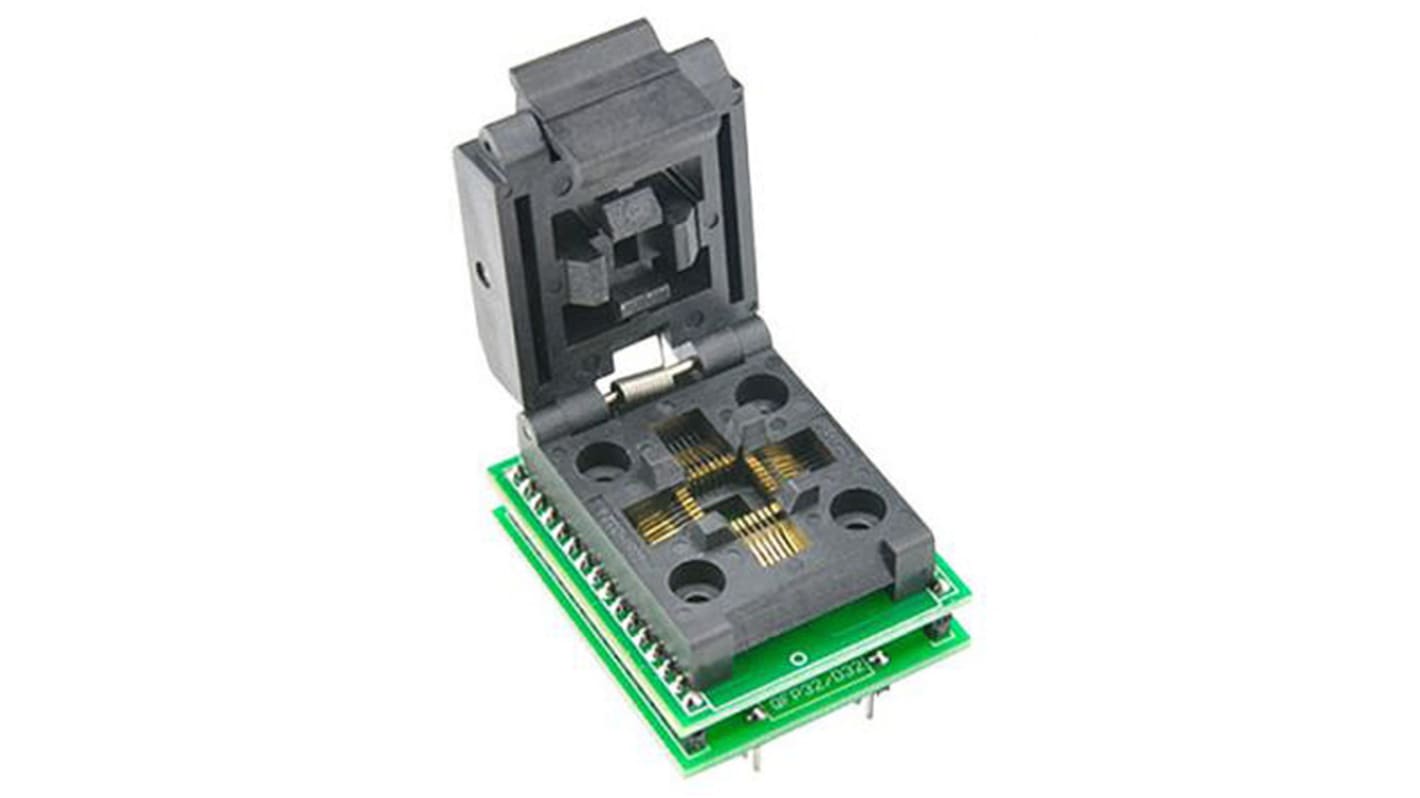 ADATQFP32 Seeit 32 gerade SMD ICSockelAdapter, 32polig Female DIP 28polige Buchse, TQFP