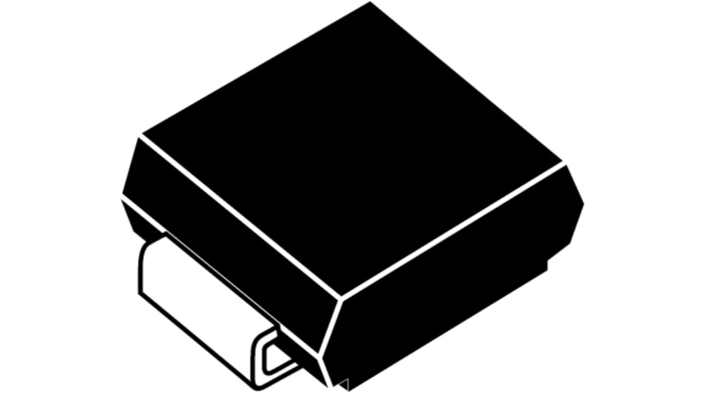 STMicroelectronics SMBJ5.0A-TR, Uni-Directional TVS Diode, 600W, 2-Pin DO-214AA