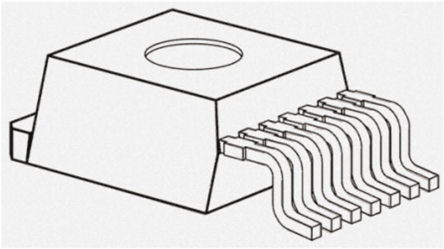 Infineon Power Switch IC Schalter Hochspannungsseite Hochspannungsseite 17mΩ 34 V max. 1 Ausg.