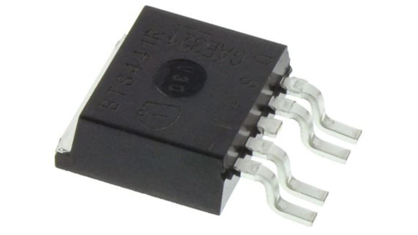 Switch di alimentazione CI Infineon High side, TO-263, 5 pin, 41 V, 21A, 37mΩ