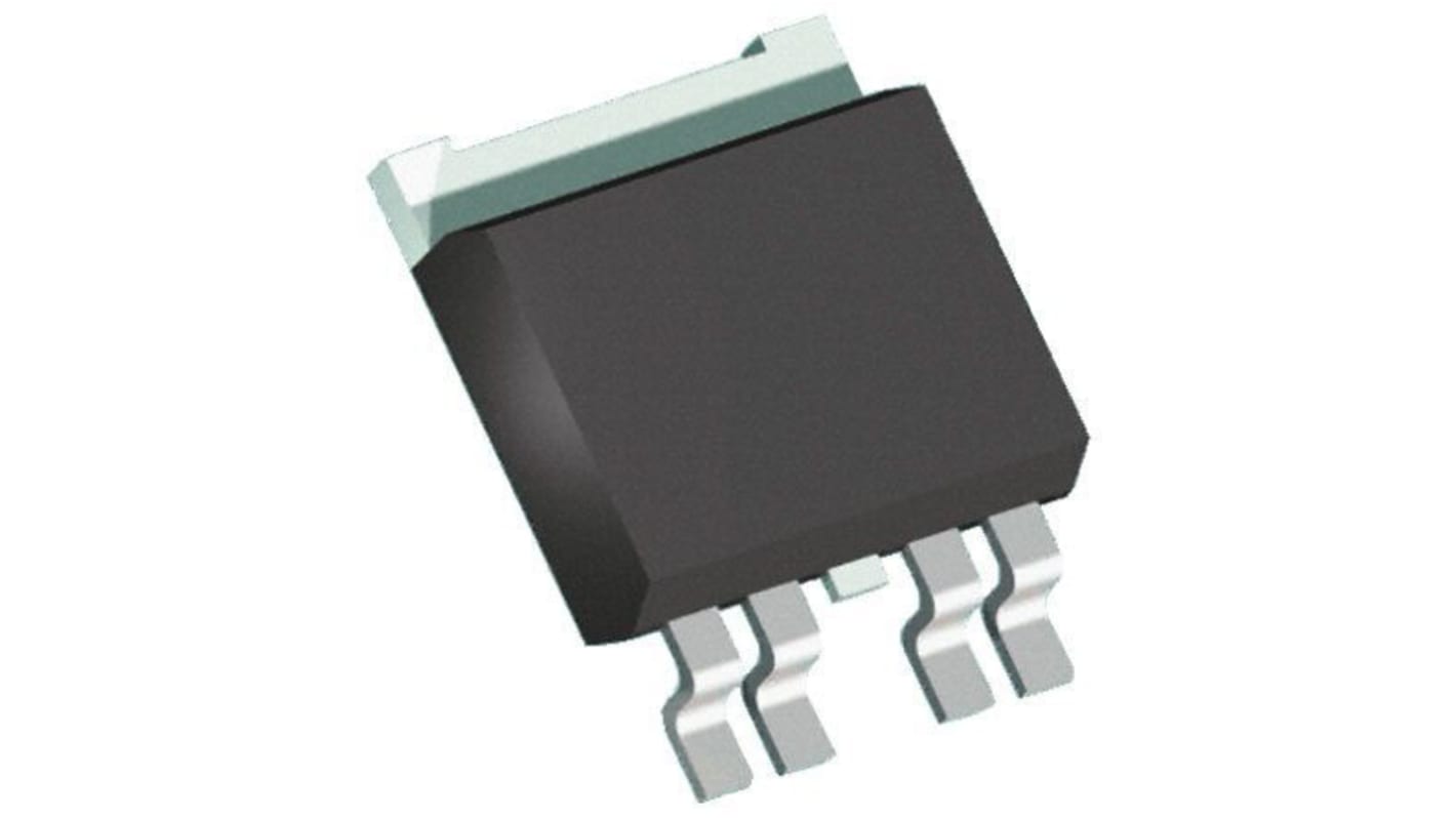 Switch di alimentazione CI Infineon High side, TO-252, 5 pin, 52 V, 2.2A, 380mΩ