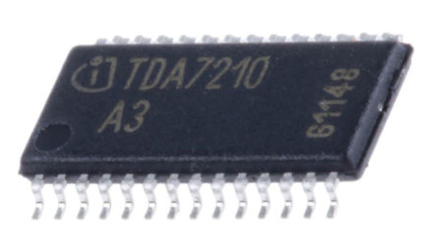 CI de transceptor RF TDA7210XUMA1, ASK, FSK, TSSOP, 28 pines