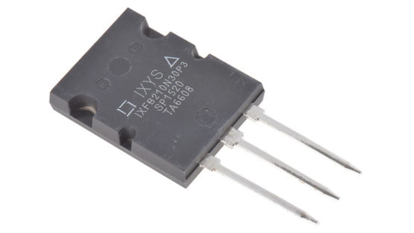 MOSFET IXYS IXFB210N30P3, VDSS 300 V, ID 210 A, PLUS264 de 3 pines, , config. Simple