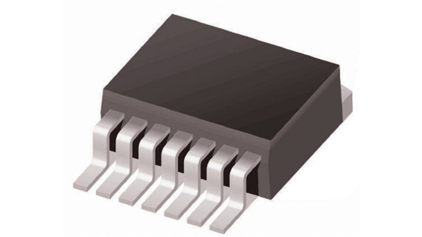 Regulador de conmutación LM2673S-5.0/NOPB, Controlador Buck, 3A D2PAK (TO-263), 7 pines, Fijo, 260 kHz