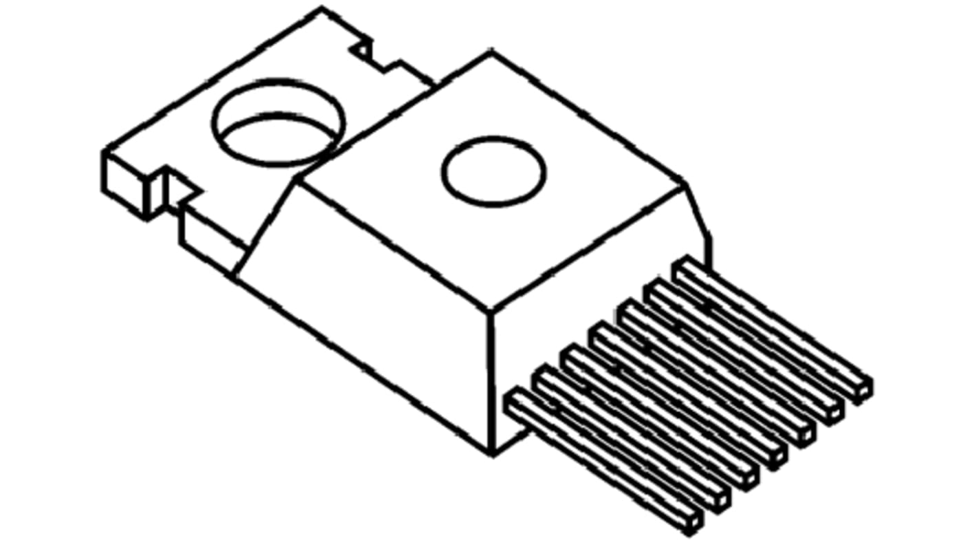 Texas Instruments, LM2673T-ADJ/NOPB Step-Down Switching Regulator, 1-Channel 3A Adjustable 7-Pin, TO-220