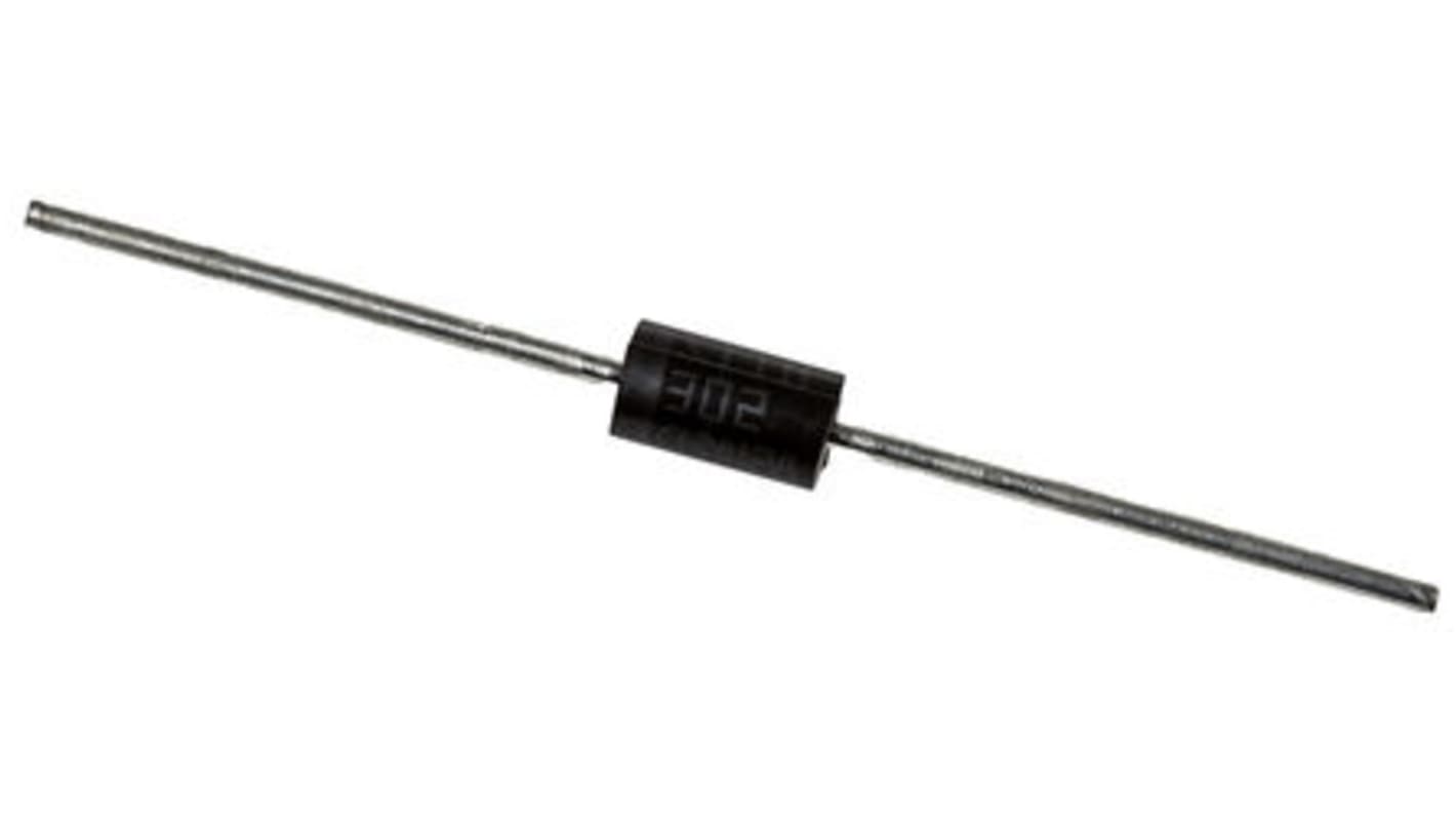 STMicroelectronics THT Diode, 200V / 3A, 2-Pin DO-201AD