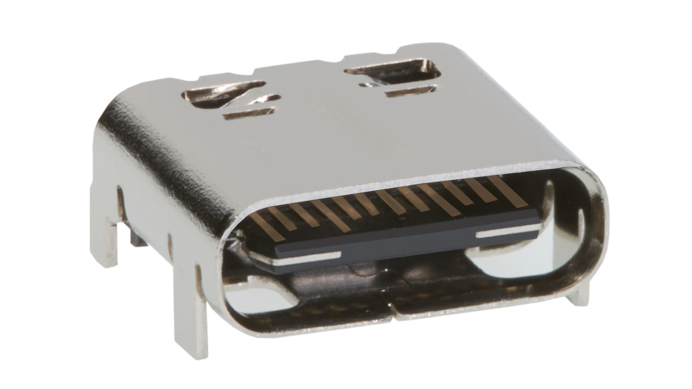 Connecteur USB 3.1 C Femelle Molex ports, Montage en surface, Angle droit, série 105450