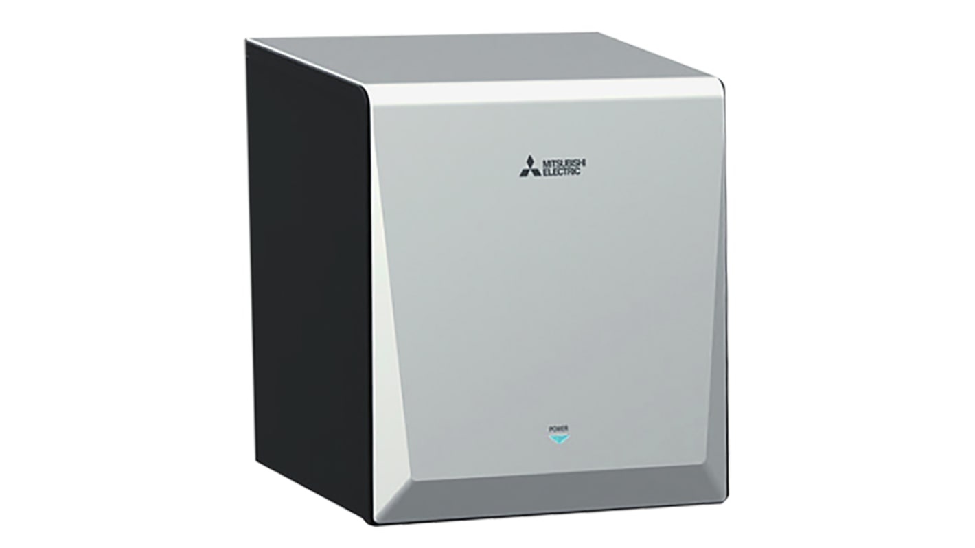 Mitsubishi Metal 660 → 740 (Standard) W, 880 → 980 (High Power) W Hand Dryer, 160mm x 290mm x 250mm