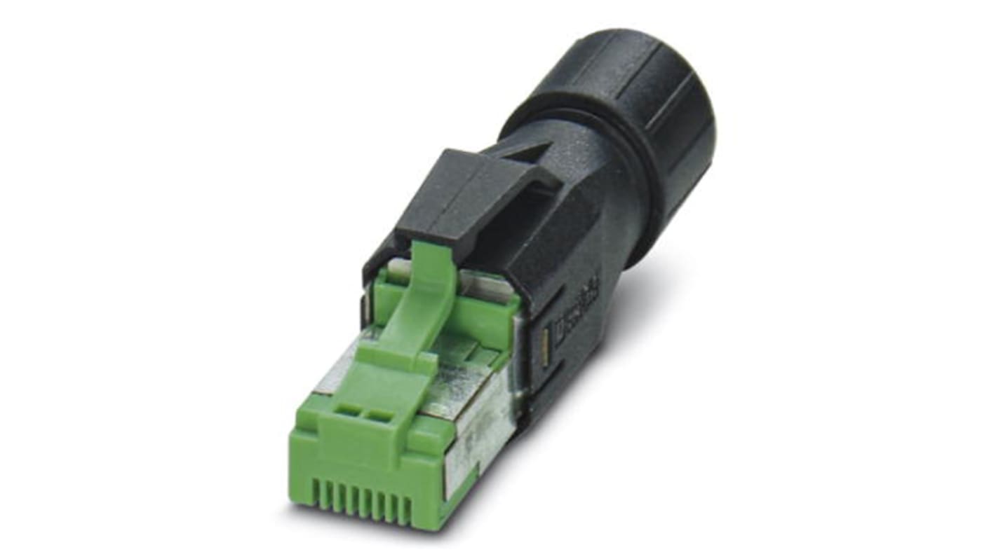 Phoenix Contact Male RJ45 Connector, Cable Mount, Cat5e