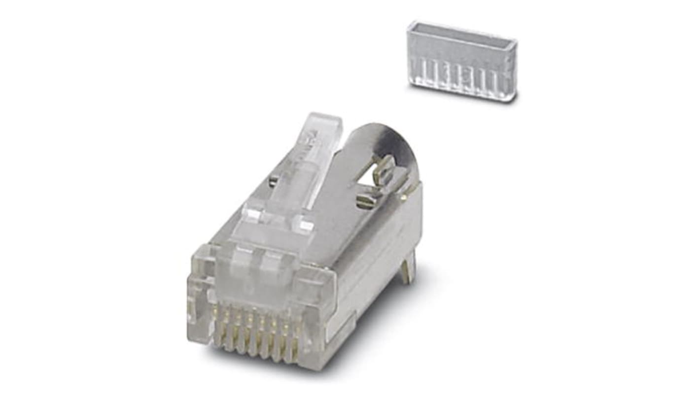 Connecteur Ethernet cat 5e Phoenix Contact série VS-08-ST-H11-RJ45 Mâle, Blindé