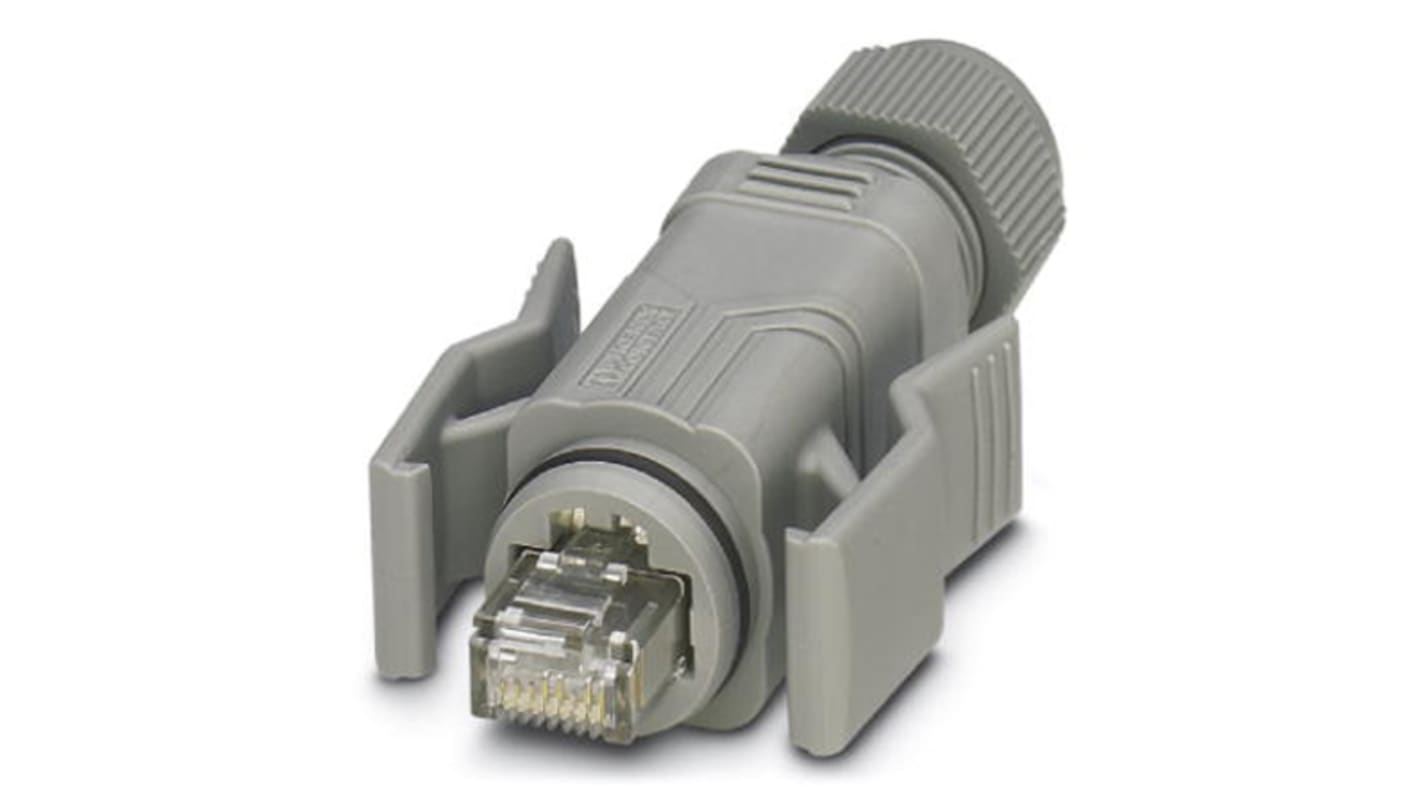 Conector RJ45 Cat5 Macho Phoenix Contact serie VS-08, de 8 vías, apantallado