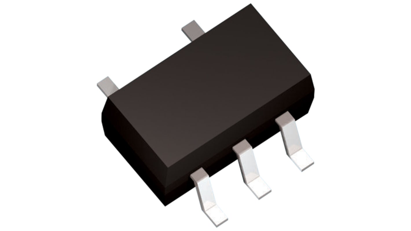 DiodesZetex 74AHC Puffer, Treiber Non-Inverting SOT-25 CMOS, Schmitt-Trigger 3-State' ESR  Schmitt-Trigger-Eingang 5-Pin