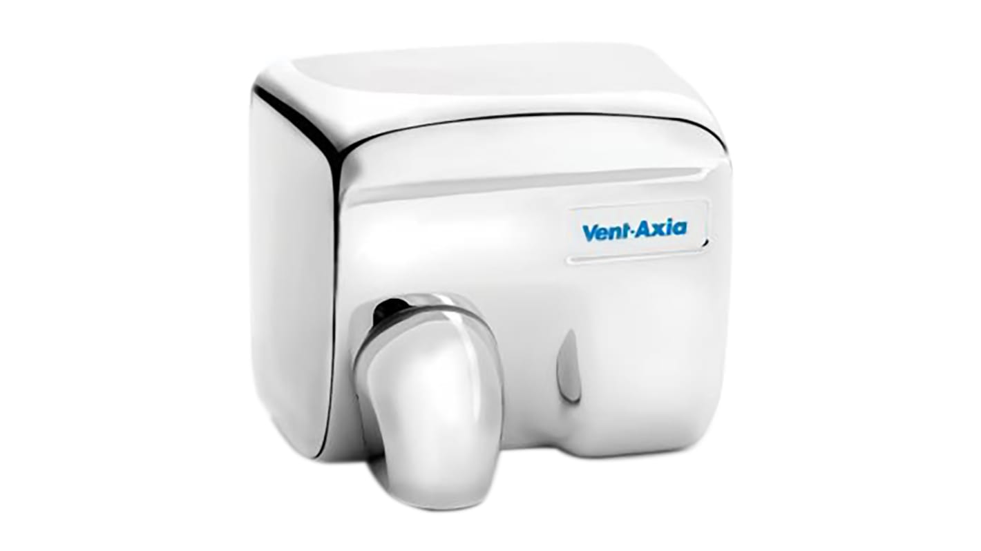 Vent-Axia Automatic Stainless Steel 2.4kW Hand Dryer, 202mm x 248mm x 284mm