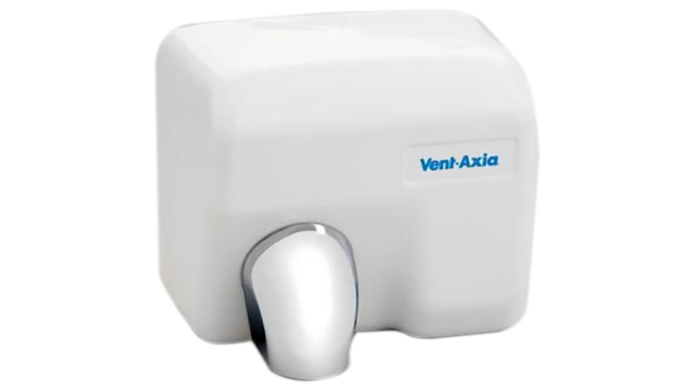 Vent-Axia Automatic Steel 2.4kW Hand Dryer, 202mm x 248mm x 284mm