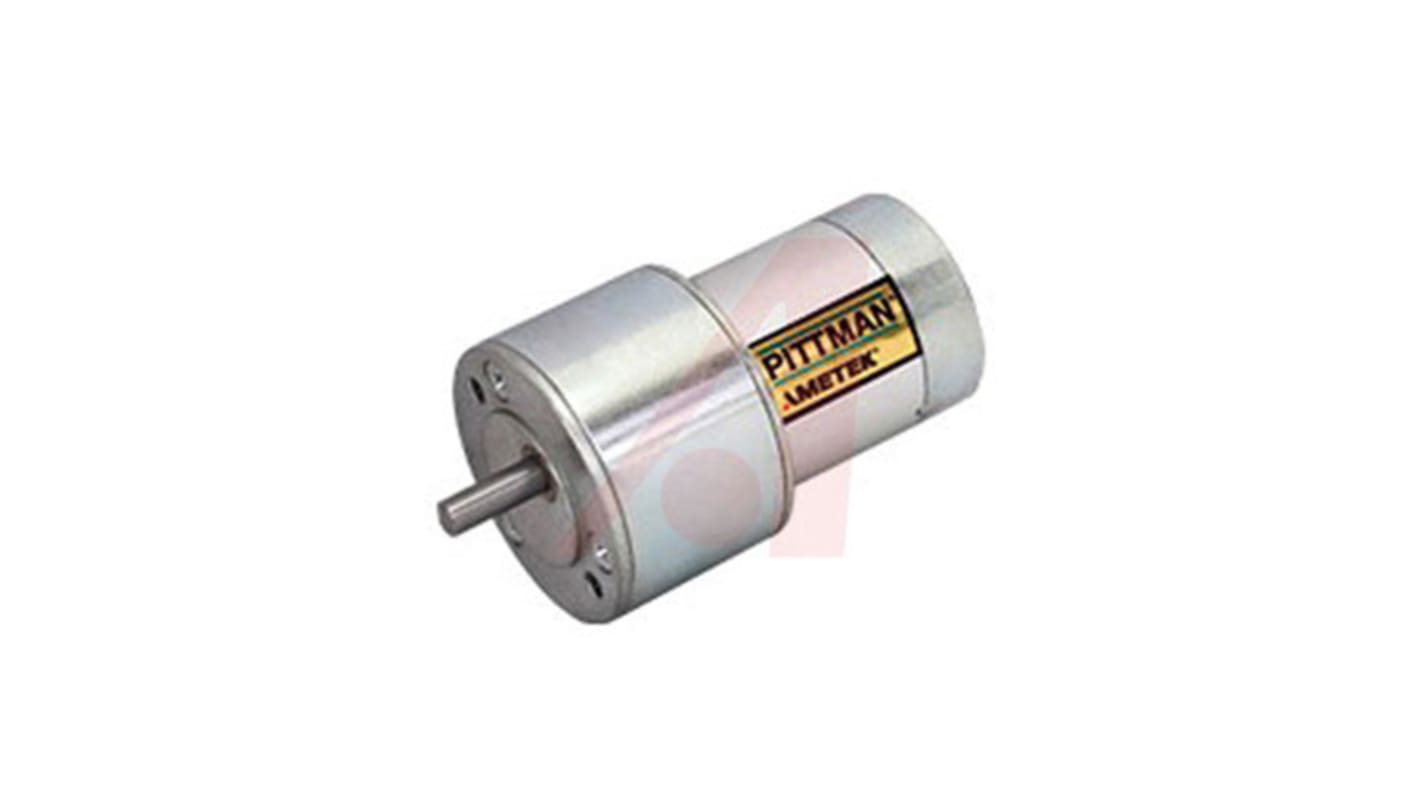 PITTMAN AMETEK TIP Brushed Geared DC Geared Motor, 0.77 W, 12 V dc, 1 Nm, 38.8 rpm, 6.34mm Shaft Diameter